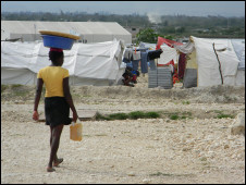 BBC Caribbean visited a number of tented communities in and around the Haitian capital of Port-au-Prince