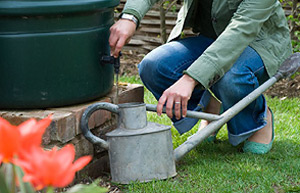 Using water butt