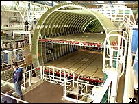 Konstrukce dvoupatrového letounu