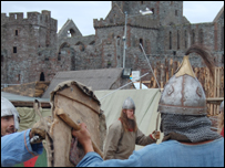 Viking festival in Peel