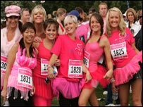 Race For Life runners