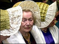 Účastnice Sudetoněmeckých dní