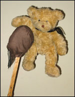 George and the walking stick