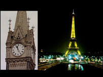 From Leicester's clock to Eiffel Tower