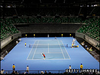 زمین تنیس راد لیویر