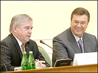 Кінах та Янукович