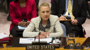 美國國務卿希拉里‧克林頓