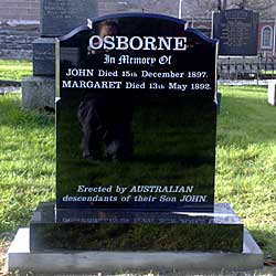 Osborne grave Ballykelly