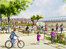 sketch of new city farm planned for Totteham