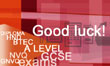 Good luck