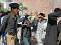 ملتان میں گرفتاریاں