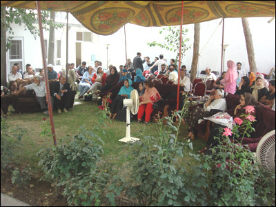 شرکت کنندگان محفل