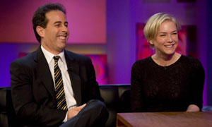 Jerry Seinfeld and Renee Zellweger on Friday Night With Jonathan Ross