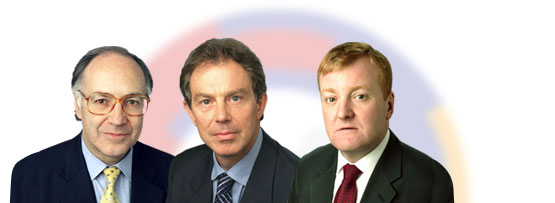 Michael Howard, Tony Blair, Charles Kennedy