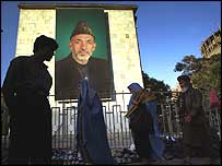 Portrét Hamída Karzáího