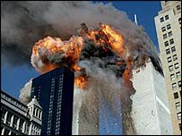 Dünya Ticaret Merkezi'nin ikiz kulelerine saldırı