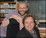 Jimmy Osmond with Russell Walker
