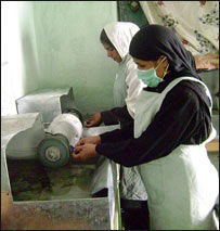 کارکوونکې ښځې