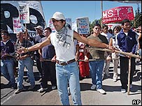 Protestos na Argentina contra o FMI