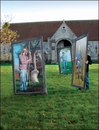 Bill Leyshon's paintings