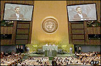 تا پيش از سخنرانی محمود احمدی نژاد در سازمان ملل متحد، انتظارات زيادی در مورد اين سخنرانی ايجاد شده بود