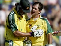 سمنڈز اور پونٹنگ