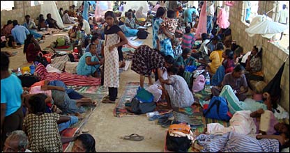IDP women in northern Sri Lanka (file photo)