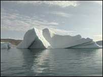 Greenland ice