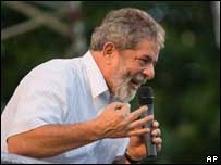O presidente Luiz Inácio Lula da Silva