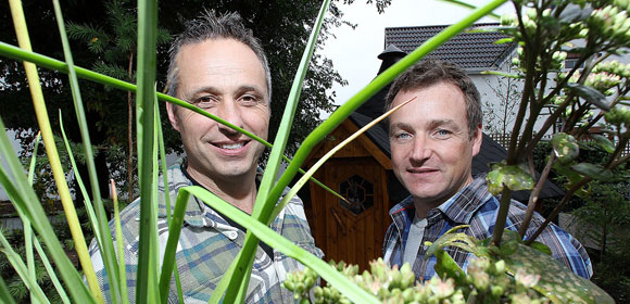 Left to right: Colin Donaldson and Chris Beardshaw