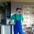 By night he's Luigi