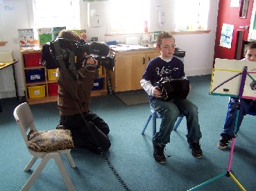 Filming in progress.