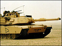 Tanque americano Abrams M1