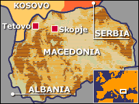 Македонија, мапа