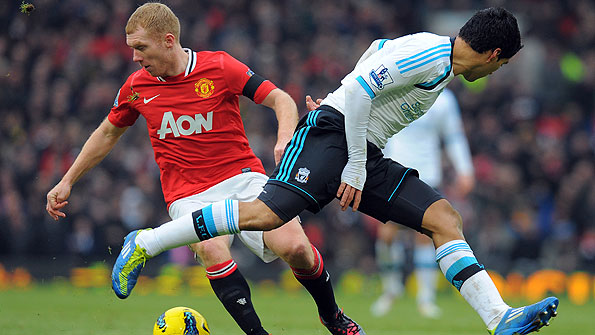Scholes has been close to his best since returning to play for Manchester United