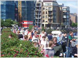 The Tall Ships brought big crowds to Foyle's banks