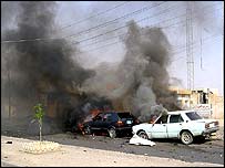 Вибух у Фалуджі - один із серії самогубчих нападів