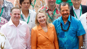 克林頓亞洲之行