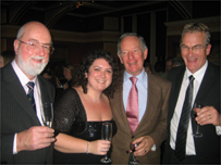 Laurence Reed (right) at The Gillards