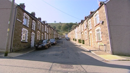 The street in Brithdir