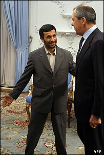 احمدی نژاد، لاوروف 
