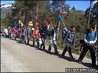 پناهجویان معترض افغان در نروژ