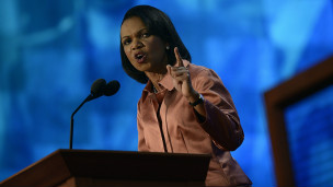 Cựu Ngoại trưởng Condoleezza Rice phát biểu