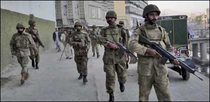 سوات میں فوج(فائل فوٹو)