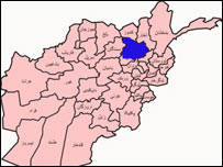 د افغانستان نقشه