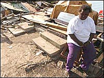 Následky loňského hurikánu Ivan