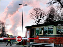 Khu tiêu hủy ở Cheddleton