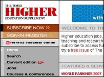 《泰晤士报高等教育增刊》