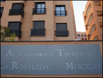 O prédio onde o casal morava, em Madri (foto: Prefeitura de Madri)