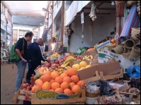 Kıbrıs'ta bir pazar yeri